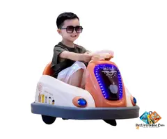Electric Bumper Car, Bumper Car 6V for Toddlers, Electric Ride On Bumper Car for Kids & Toddlers