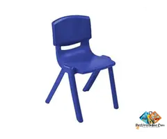 Colorful Plastic Kids School Chair – Stackable & Durable