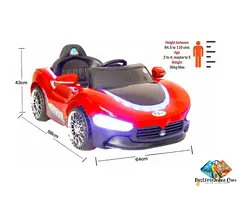 Battery Operated Kids Ride-On Car with Front Lights