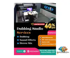 Professional Dubbing Studio Services in Hyderabad