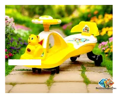 # Teddy Twister Magic Car – Red & Yellow | Swing Car for Kids