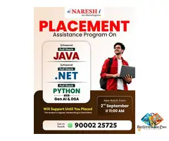 Placement Assistance Program on Full Stack JAVA &.NET