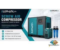 Best Two Stage Screw Air Compressor Manufacturer in Delhi NCR