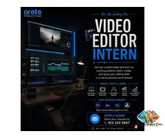 Want Video Editor Intern