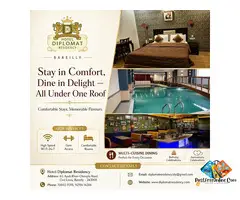 Hotel Diplomat Residency: Best Hotel in Civil Lines Bareilly