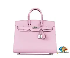 Mauve Sylvester Madame Epsom Leather Bag