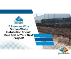 Durable Gabion Wall Solutions for Slope & Erosion Control | Savinaya Infra
