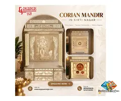 Corian Mandir in Kirti Nagar for Contemporary Prayer Spaces