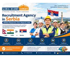 Manpower Recruitment for Serbia from Nepal and India