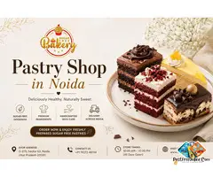 Pastry Shop in Noida – Delicious Sugar-Free Pastries