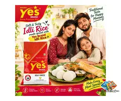 YES BRAND IDLI RICE – Every Idli, Soft & Delicious
