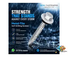 Metal-Tite™ Self-Drilling Screws — Strength That Stands Against Every Storm