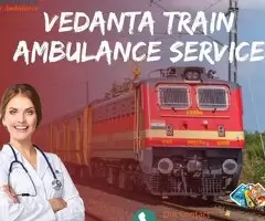 For a prompt medical transfer in Mumbai, use Vedanta Train Ambulance Services / 1