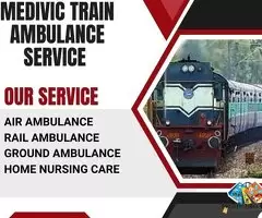 Contact Medivic Train Ambulance Service in Indore to Proper Medical Service your Patient / 1