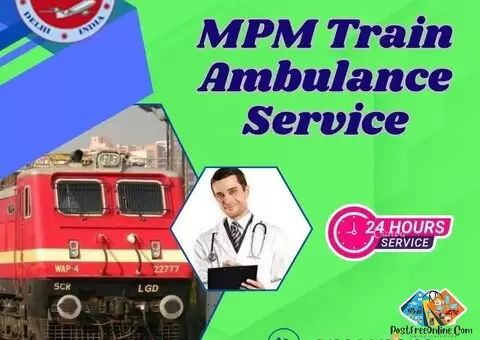 MPM Train Ambulance Service Is the Number 1 Facility for Patient Treatment in Mumbai