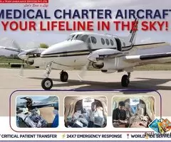 Tridev Air Ambulance Services in Patna: Making Urgent Patient Transportation Easier / 1