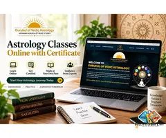 Structured Astrology Classes Online with Certificate for Serious Learners