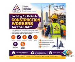 Looking for Reliable Construction Workers for the UAE?