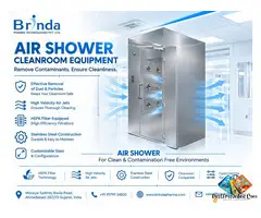 Air Shower Cleanroom Equipment Supplier in India