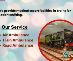 Use a Train Ambulance from Kolkata with Excellent Medical Assistance / 1