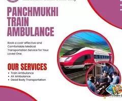 Train Ambulance from Mumbai with Expert Medical Staff / 1