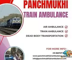 Get Superb Medical Care in Train Ambulance from Chennai / 1