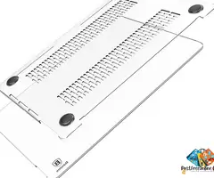 Invisible Hard Shell Case for MacBook Pro 15" (All Retina Display Models) - Crystal Clear / 4