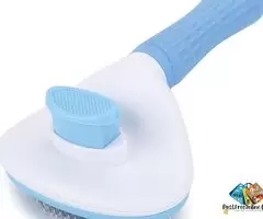 Self Cleaning Slicker Brush, Pet Grooming Shedding Brush for Dogs and Cats - Easy to Remove Loose Un / 2