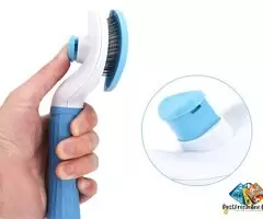 Self Cleaning Slicker Brush, Pet Grooming Shedding Brush for Dogs and Cats - Easy to Remove Loose Un / 7