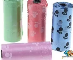 8 Roll Dog Poop Bags Extra Thick and Strong | Leak Proof Poop Bags for Dogs | Plastic Waste Pick Up / 2