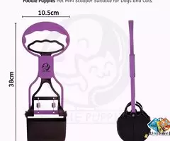 Puppies Potty Scooper Non-Breakable Pet Pooper Scooper for Dogs and Cats (Mini Scooper) High Strengt / 3