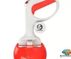 Portable Poop Scooper with Poop Bags for Dogs, Valuable Package for Pick Up Pets Waste (Color May Va