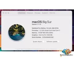 Macbook Pro 15 inches Used Laptop for sale, 2015 model excellent working condition / 3